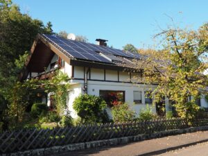 Sonnenenergie frei Haus Haus mit autarker PV-Anlage