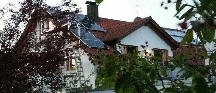 Haus mit PV